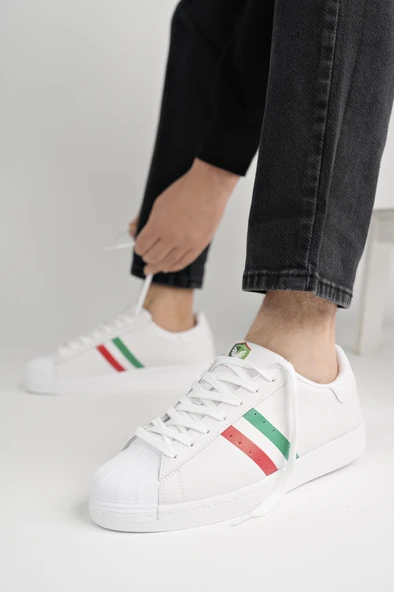 Amed Spor DİDAS Erkek Ortopedik Günlük Bağcıklı Sneaker Spor Ayakkabı - 9