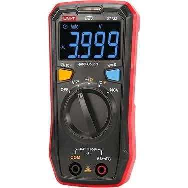 UNİ-T UT123 Cep Tipi Dijital Multimetre - 1