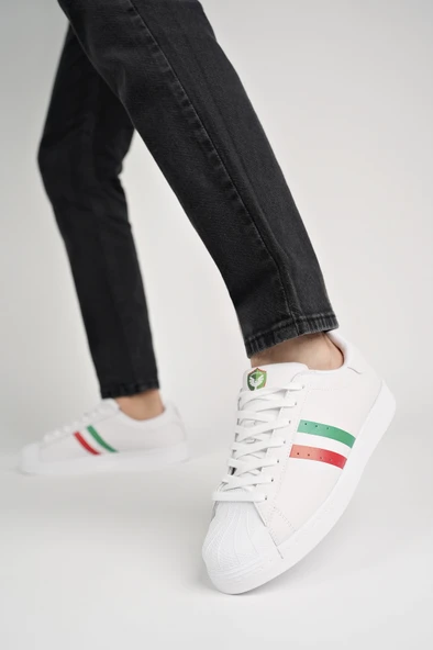 Amed Spor DİDAS Erkek Ortopedik Günlük Bağcıklı Sneaker Spor Ayakkabı - 10