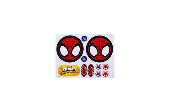 Marvel Spıderman  Kablolu Kulaklık Çocuk Kulaklığı Lisanslı Hediye Stıckerlı MV-6513-SAF - 5