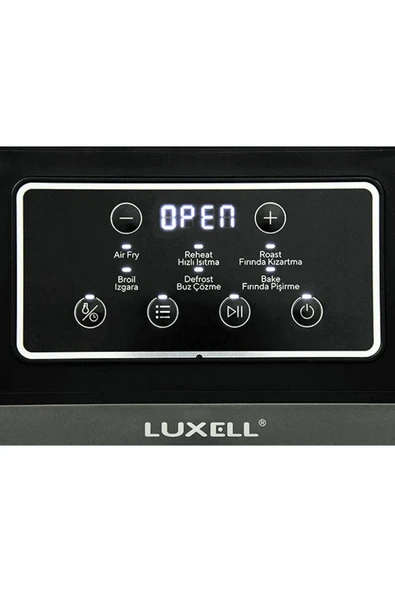 Luxell FastFryer  XXL 7.5 lt Yağsız Fritöz 1850 Watt  Siyah  LXAF-01 - 5