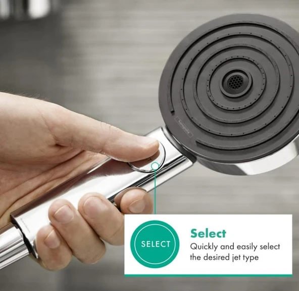 Hansgrohe Pulsify 3Jet El Duşu Krom 24110000 - 11