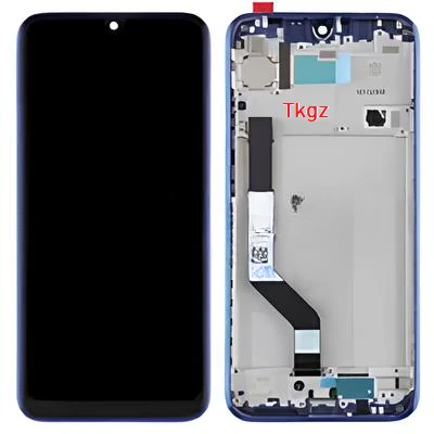 Xiaomi Redmi NOTE 7 Uyumlu Lcd Ekran Dokunmatik SERVİS Orijinali ÇITALI MAVİ