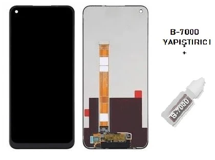 Oppo A32 Uyumlu Lcd Ekran Dokunmatik SERVİS Orijinali +B-7000