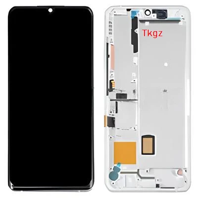 Xiaomi Mİ NOTE 10 Lite Uyumlu Lcd Ekran Dokunmatik SERVİS Orijinali ÇITALI BEYAZ