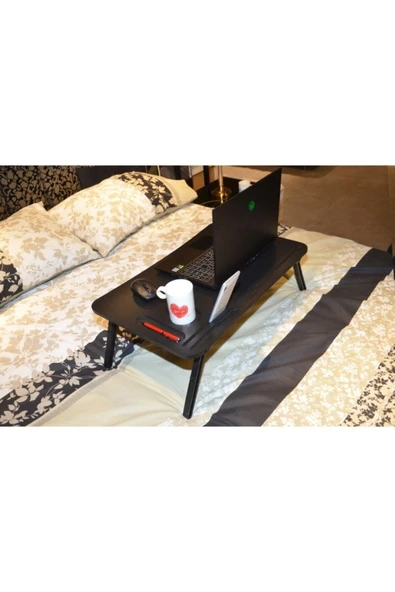 ARKITEKT EX Portatif Katlanabilir Yatak Koltuk Üstü Oyun Servis Masası Laptop Bilgisayar Sehpası - 4