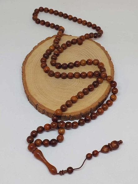 Amerikan Cumaru Ağacı 99luk Tesbih 9.5mm (55804) - 6