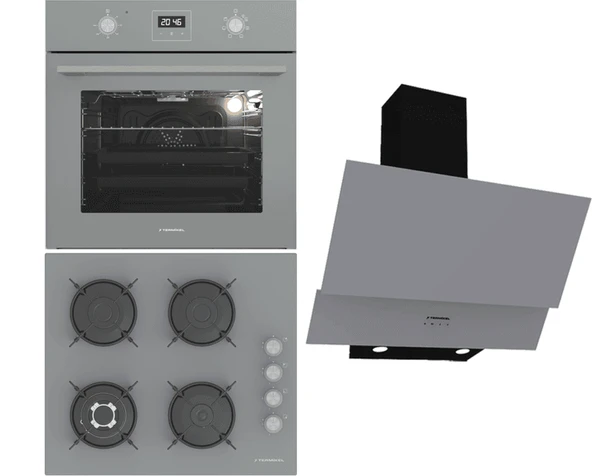 Termikel Ankastre Set (BO O64D5C A + BH P6194C A + CH C6532C BA) ürün görseli 1