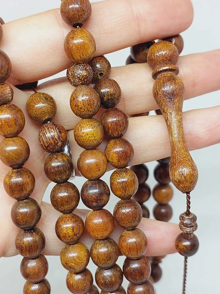 Amerikan Cumaru Ağacı 99luk Tesbih 9.5mm (55804) - 2