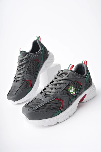 Amed Spor BRAİN Unisex Ortopedik Günlük Bağcıklı Sneaker Spor Ayakkabı - 10