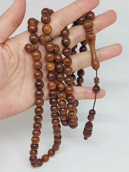 Amerikan Cumaru Ağacı 99luk Tesbih 9.5mm (55804) - 5