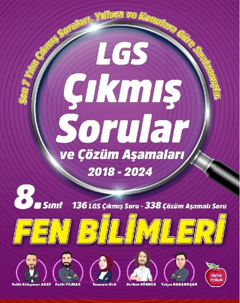 Newton Yayınları 8. Sınıf  LGS Çıkmış Sorular Fen Bilimleri - 2