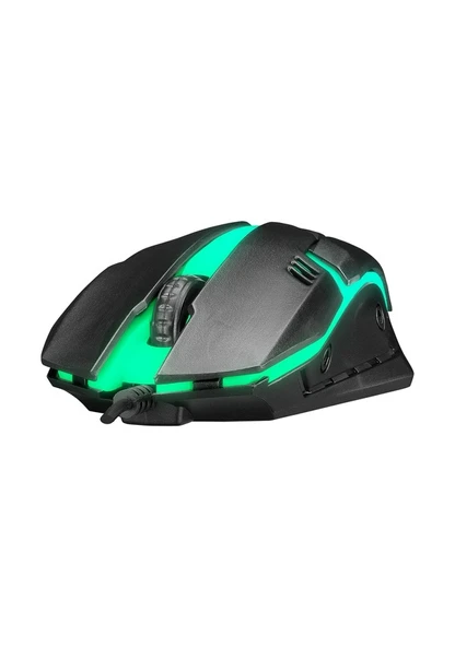 Everest SM-G62 Kablolu Aydınlatmalı Oyuncu Mouse - 2