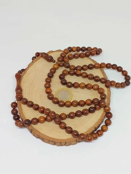 Amerikan Cumaru Ağacı 99luk Tesbih 9.5mm (55804) - 4