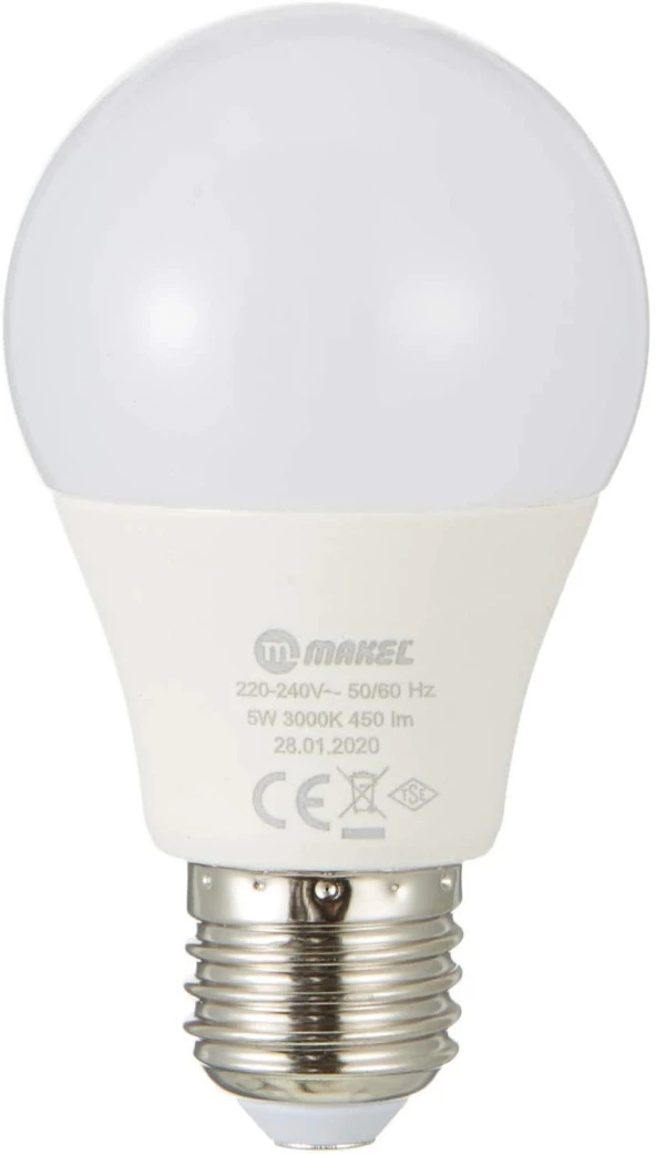 Makel 5W Led Ampul 6500K 20 Adet Ekonomik Paket - 3
