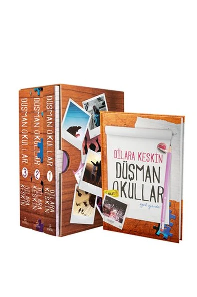 Düşman Okullar Seti - 3 Kitap Takım Ciltsiz