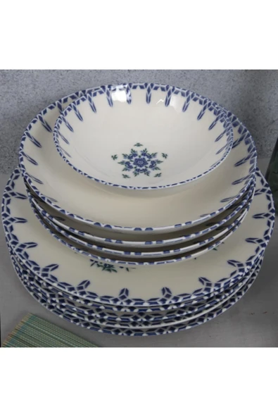 Güral Porselen Atina Bone 24 Parça 6 Kişilik Yemek Takımı GBSATN24Y4R1654 - 4