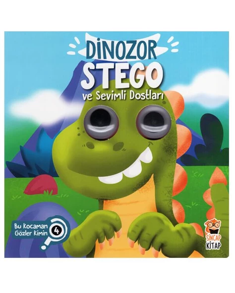 Dinozor Stego ve Sevimli Dostları Bu Kocaman Gözler Kimin ürün görseli