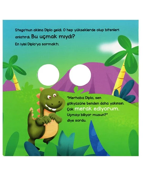Dinozor Stego ve Sevimli Dostları Bu Kocaman Gözler Kimin - Resim 3
