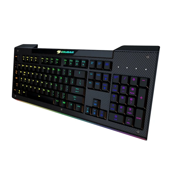 Cougar Aurora S RGB ING Kablolu Gaming Klavye - Resim 5