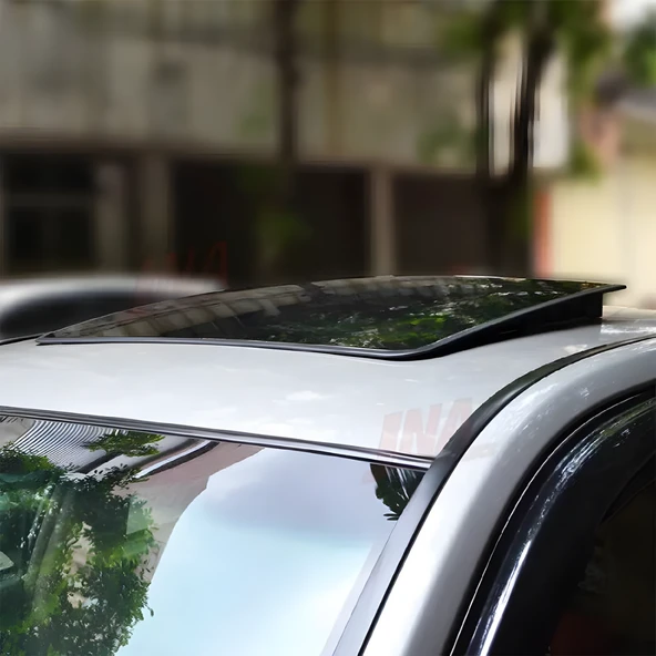 Citroen C-Elysee Parlak Siyah Yalancı Çakma Sahte Sunroof - 2