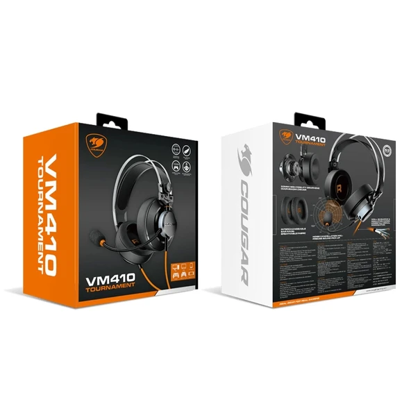 Cougar VM410 Tournament Hafif 3.5MM Gaming Kulaklık - 8