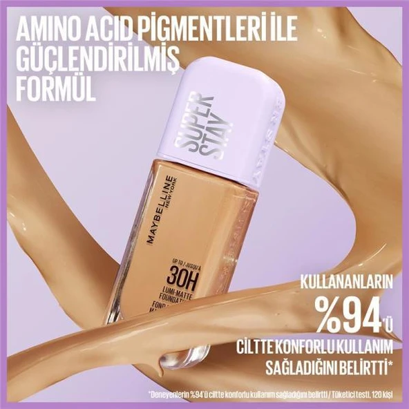 Maybelline New York Super Stay Lumi Matte Fondöten - 132 - 6