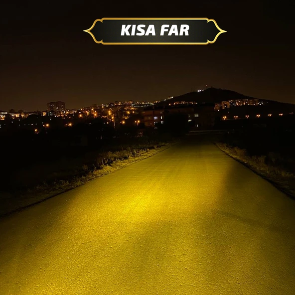 Dacia Sandero Için Uyumlu Şimşek Etkili Mercek Led Xenon Oto Ampulu Çift Renk - Resim 5