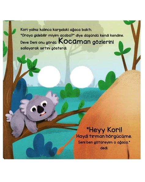 Koala Kori ve Sevimli Dostları Bu Kocaman Gözler Kimin - Resim 3