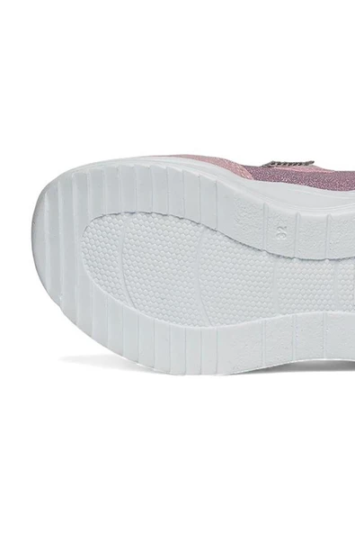 Celira Prj Pembe Simli Kız Çocuk Sneaker Spor Ayakkabı - 4