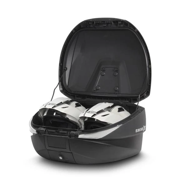 SHAD SH-58X GENİŞLEYEBİLEN MOTOSİKLET ARKA ÇANTA CARBON - Resim 3