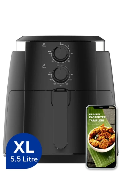 Kumtel Fastfryer XL ( Yağsız Fritöz Airfryer ) HAF-01