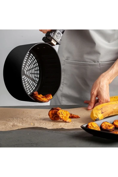 Kumtel Digital Fastfryer XL ( Yağsız Fritöz Airfryer ) HAF-02 - Resim 7