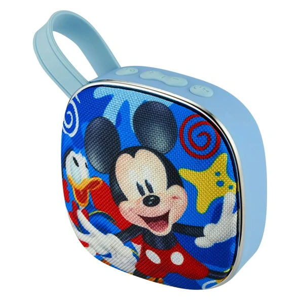Disney Junior Mıckey Bluetooth Kablosuz Wireless Hoparlör Lisanslı DY-1010-MK - Resim 4
