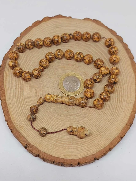 Zencefil Ağacı 33lük Tesbih 10mm (55840) - Resim 6