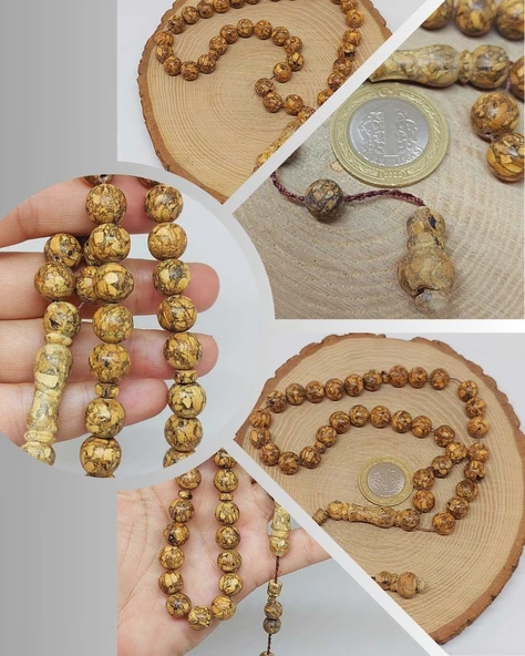 Zencefil Ağacı 33lük Tesbih 10mm (55840) ürün görseli