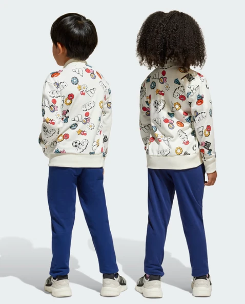 adidas JLK FUN AOP TS Çocuk Eşofman Takımı JI6233 - 2