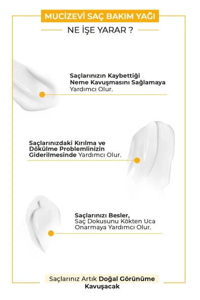Morfose Milk Therapy Butter Oil Onarıcı Besleyici Mucizevi Saç Bakım Yağı 200 ml Saç Dökülmesi Önleyici - 2