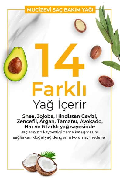 Morfose Milk Therapy Butter Oil Onarıcı Besleyici Mucizevi Saç Bakım Yağı 200 ml Saç Dökülmesi Önleyici - 4