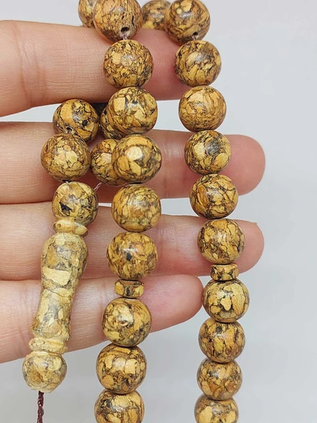 Zencefil Ağacı 33lük Tesbih 10mm (55840) - Resim 2