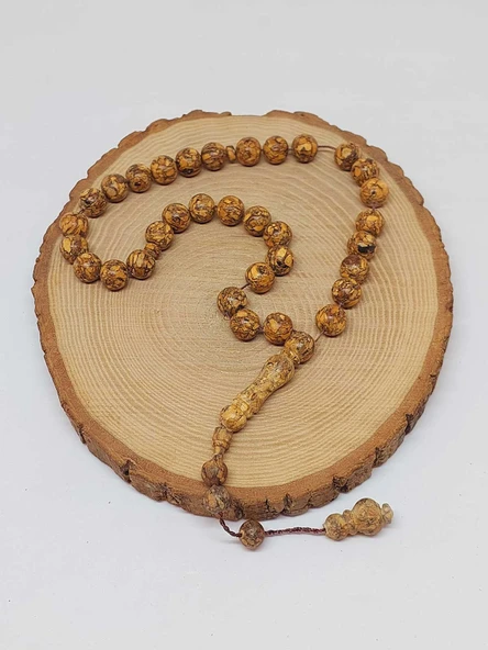 Zencefil Ağacı 33lük Tesbih 10mm (55840) - Resim 4