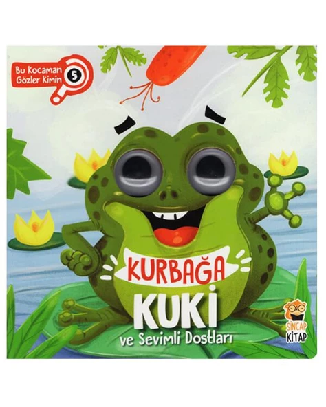 Kurbağa Kuki ve Sevimli Dostları Bu Kocaman Gözler Kimin ürün görseli