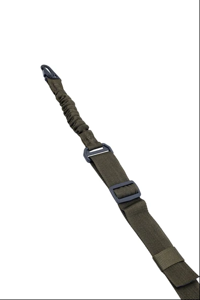 Tüfek Askı Kayışı - Savage - Çift Nokta Yaylı - Tactical - Haki - 2