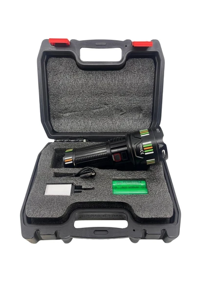 Powerdex PD-12800 45 Watt 4500 Lümen Profesyonel El Feneri