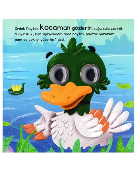 Kurbağa Kuki ve Sevimli Dostları Bu Kocaman Gözler Kimin - Resim 2