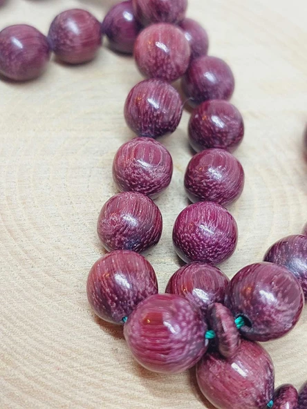 Morgül Ağacı 33lük Usta İşçilikli Tesbih 11mm (55842) - Resim 4