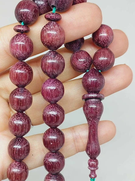 Morgül Ağacı 33lük Usta İşçilikli Tesbih 11mm (55842) - Resim 6