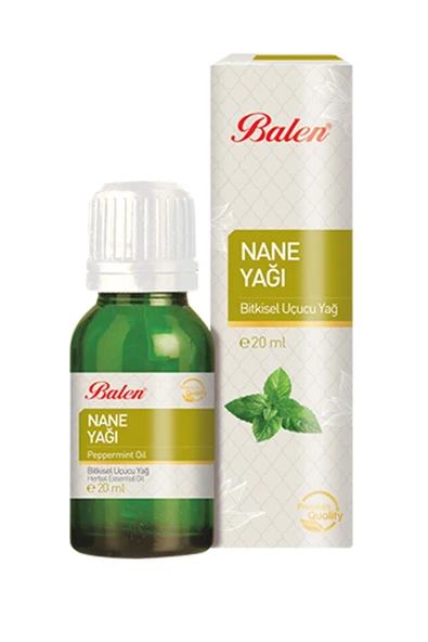 Doğal Bitkisel Uçucu Nane Yağı 20 Ml. Nane Yağı 20 Cc.