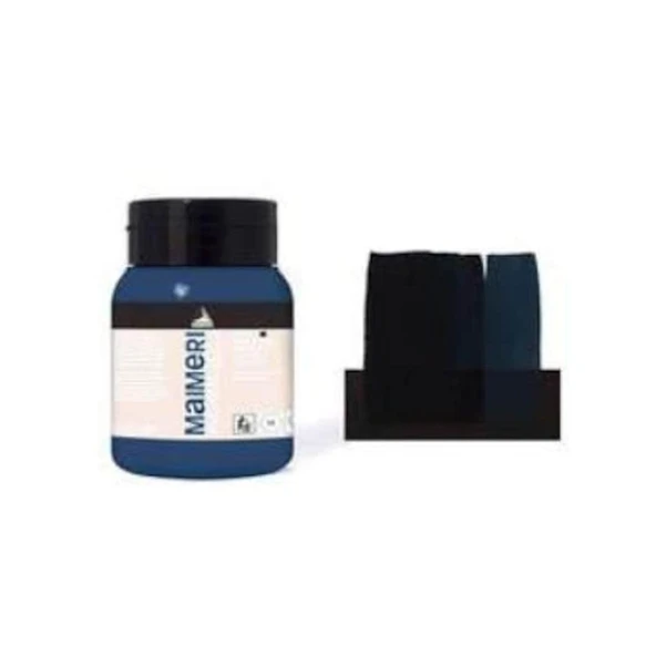 Maimeri Acrilico Akrilik Boya 500ml No: 514 Paynes Grey - 1