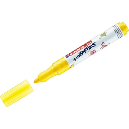 Edding 14 Keçe Uçlu Kalem Funtastics Kalın-Sarı ürün görseli 1